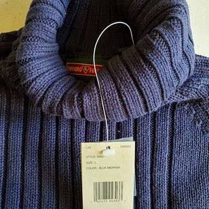 Mens Oxford Fullham Turtle Neck Sweater